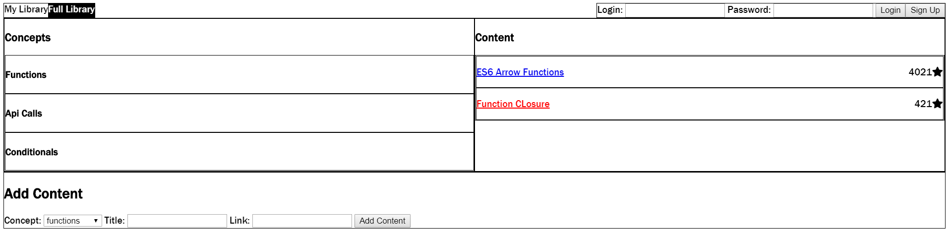 DevLab Wireframe